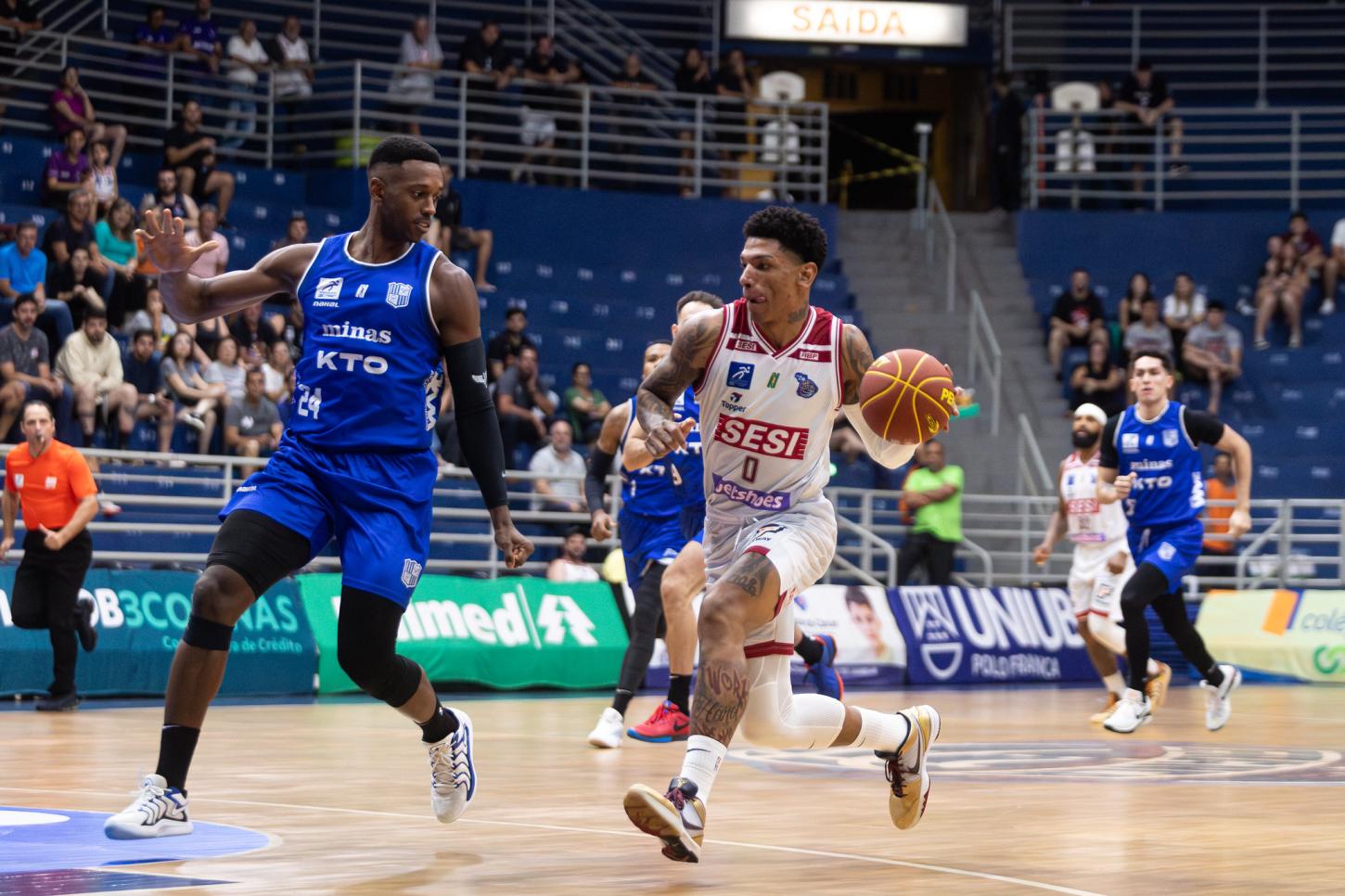 Em jogo de estreia do NBB, Franca Basquete vence o Minas no Pedrocão