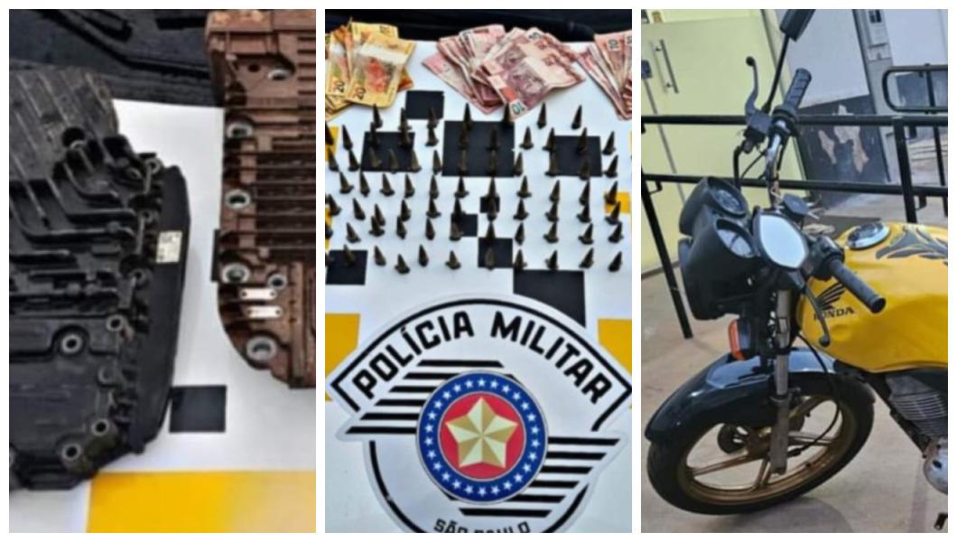 Polícia Rodoviária prende traficante  e localiza peças de origem duvidosas