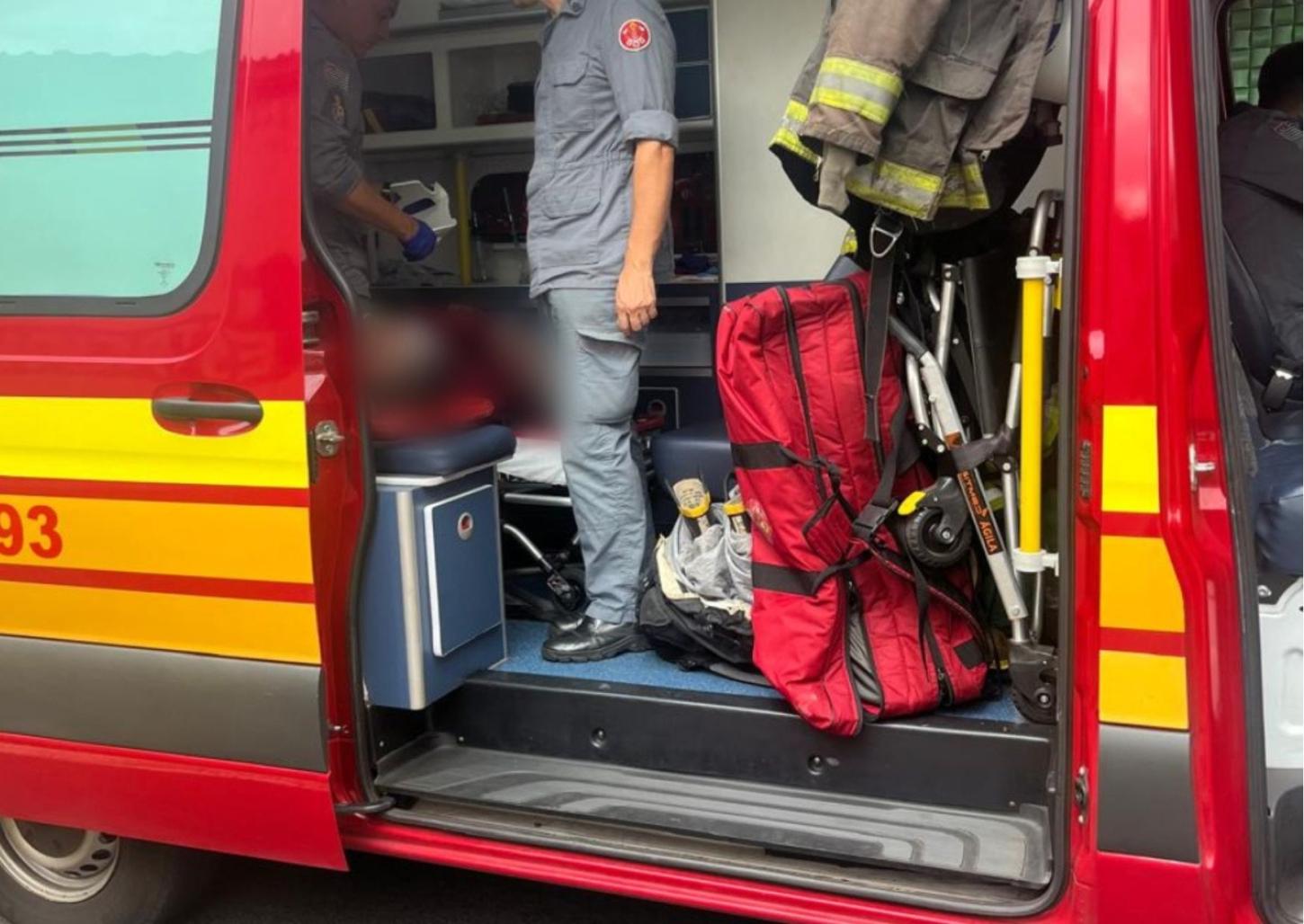 Atropelamento no Centro e incêndio na Duque de Caxias mobilizam bombeiros