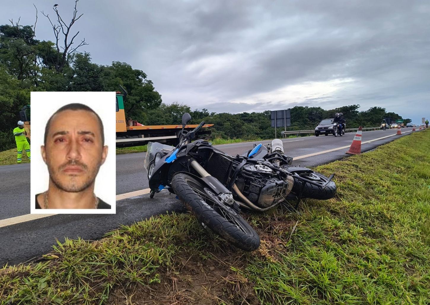 Pai morre e filho fica gravemente ferido em acidente na rodovia Fábio Talarico