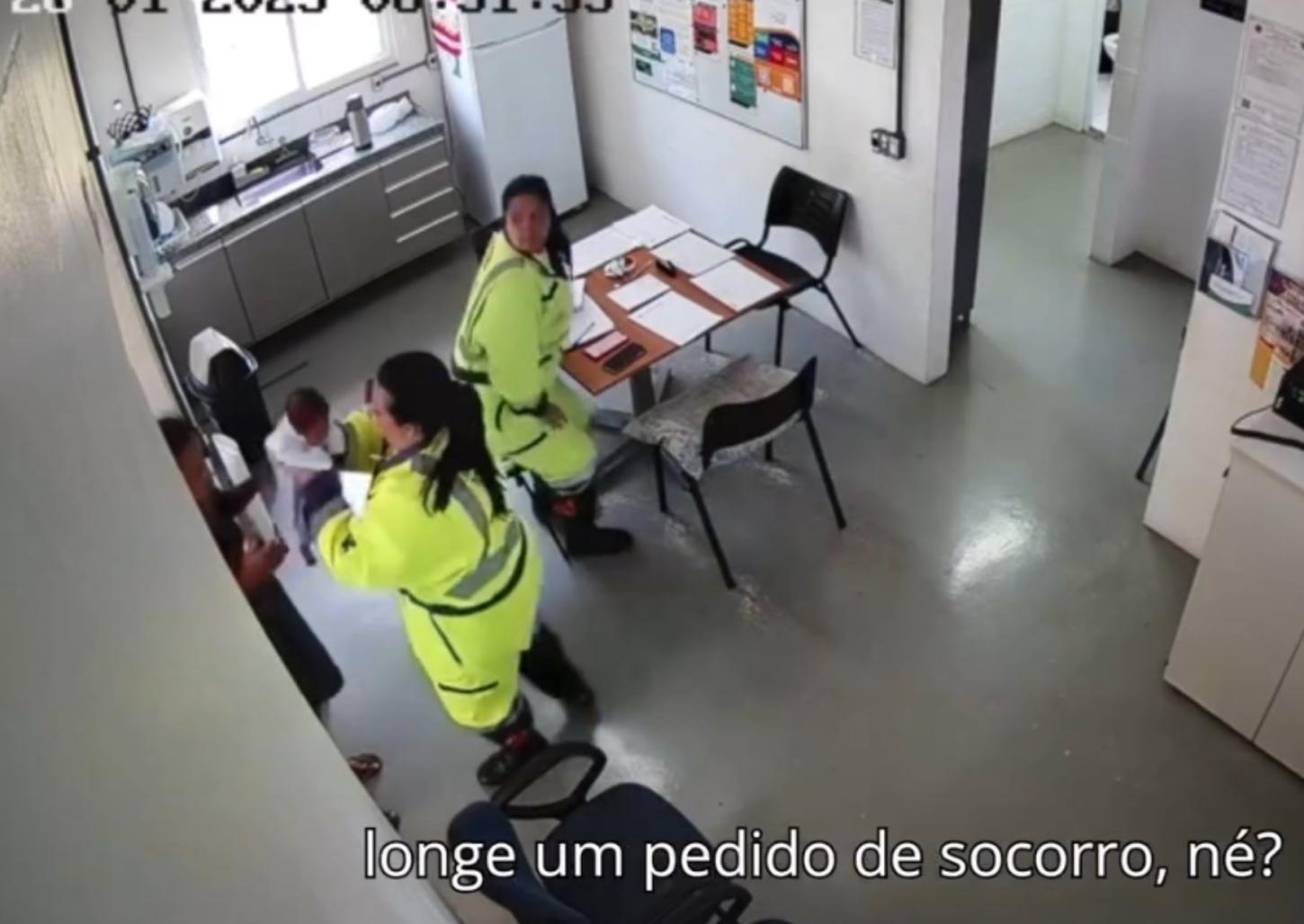 Bebê engasgado é salvo por equipe da ViaPaulista; socorrista se emocionou