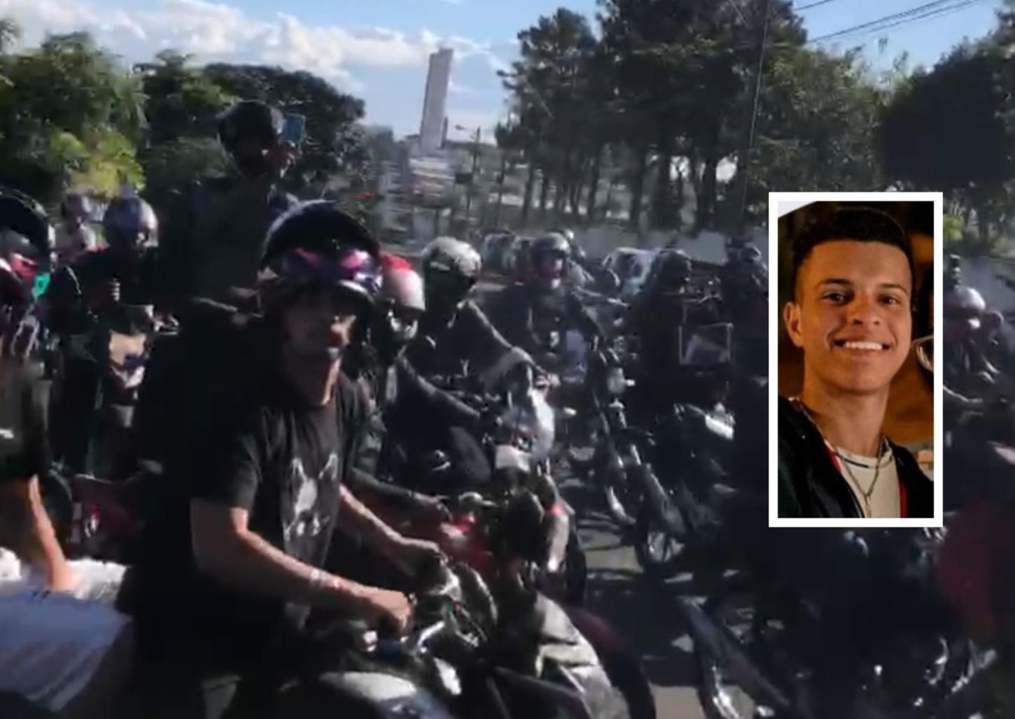 Entregador de 24 anos que morreu em acidente de trânsito é homenageado