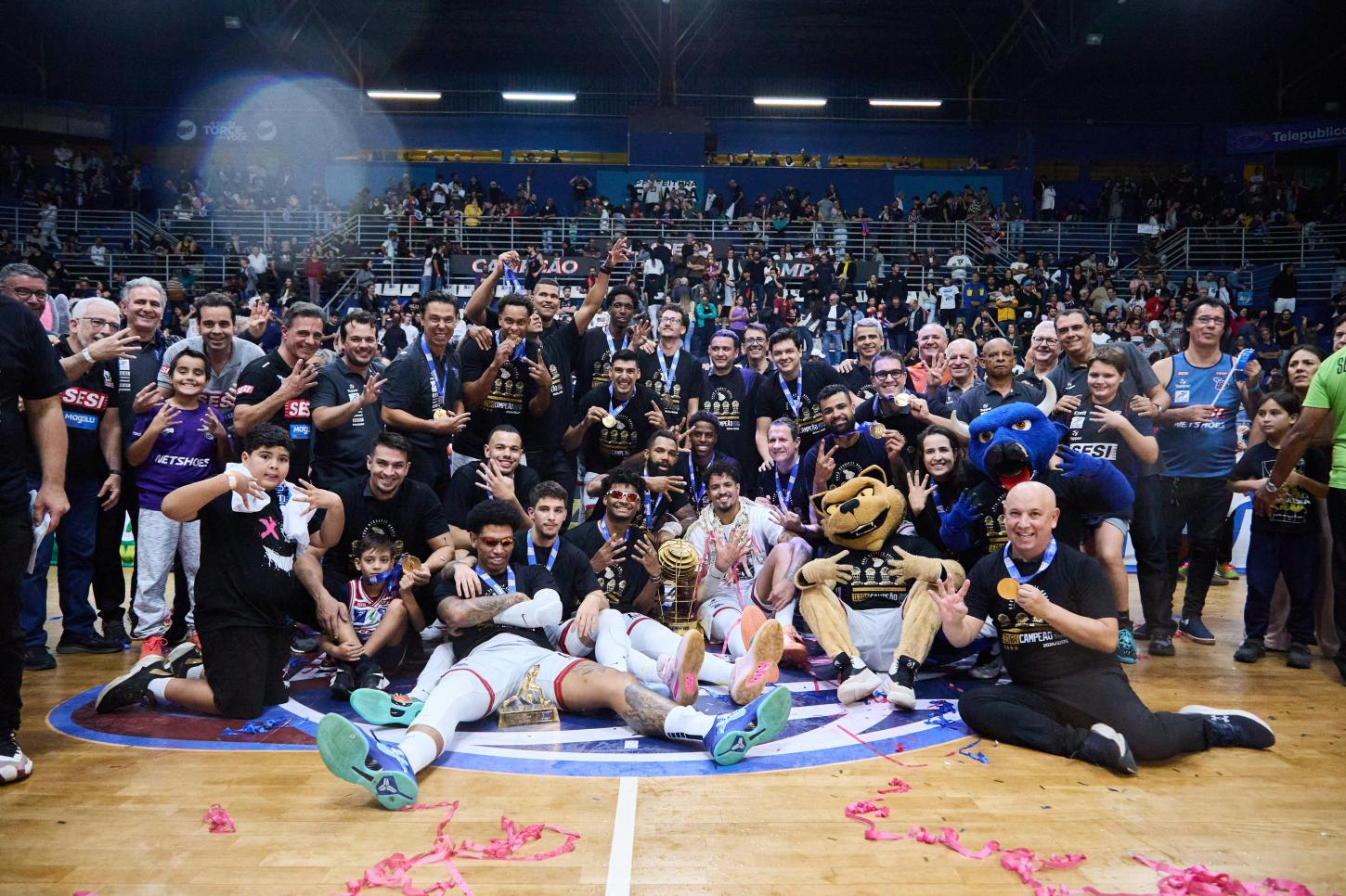 Franca Basquete vence Minas no Pedrocão e é tetracampeão do NBB