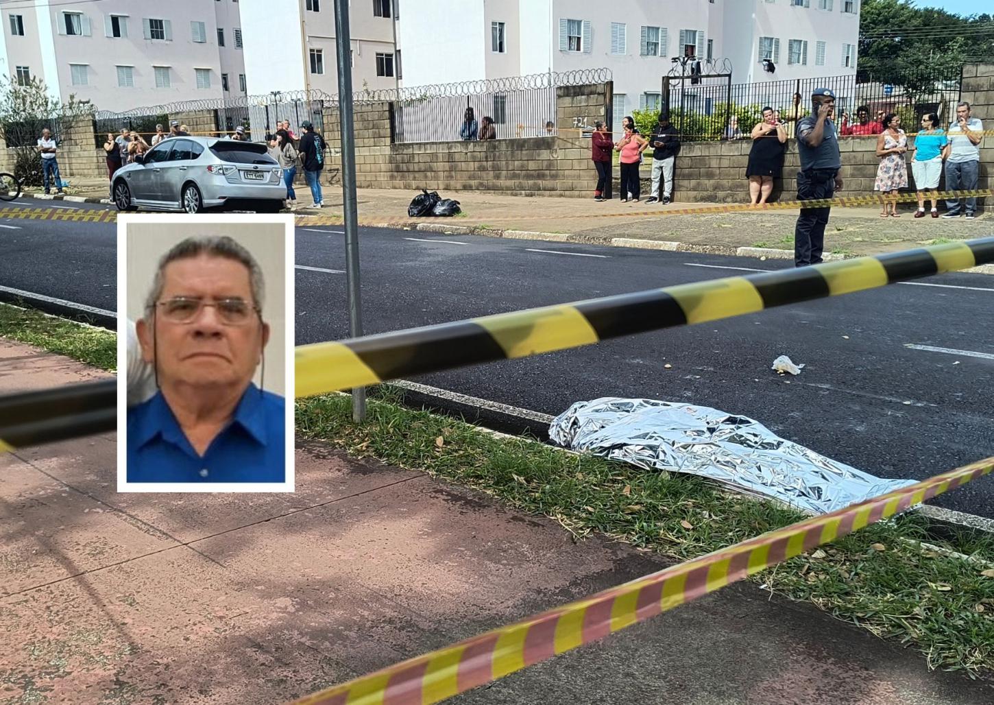 Idoso morre atropelado por carro na avenida Abrahão Brickmann