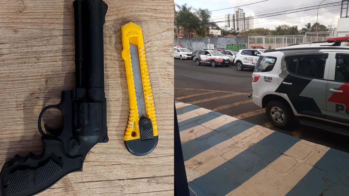 Homem é detido pela PM após tentativa de assalto no Centro de Franca