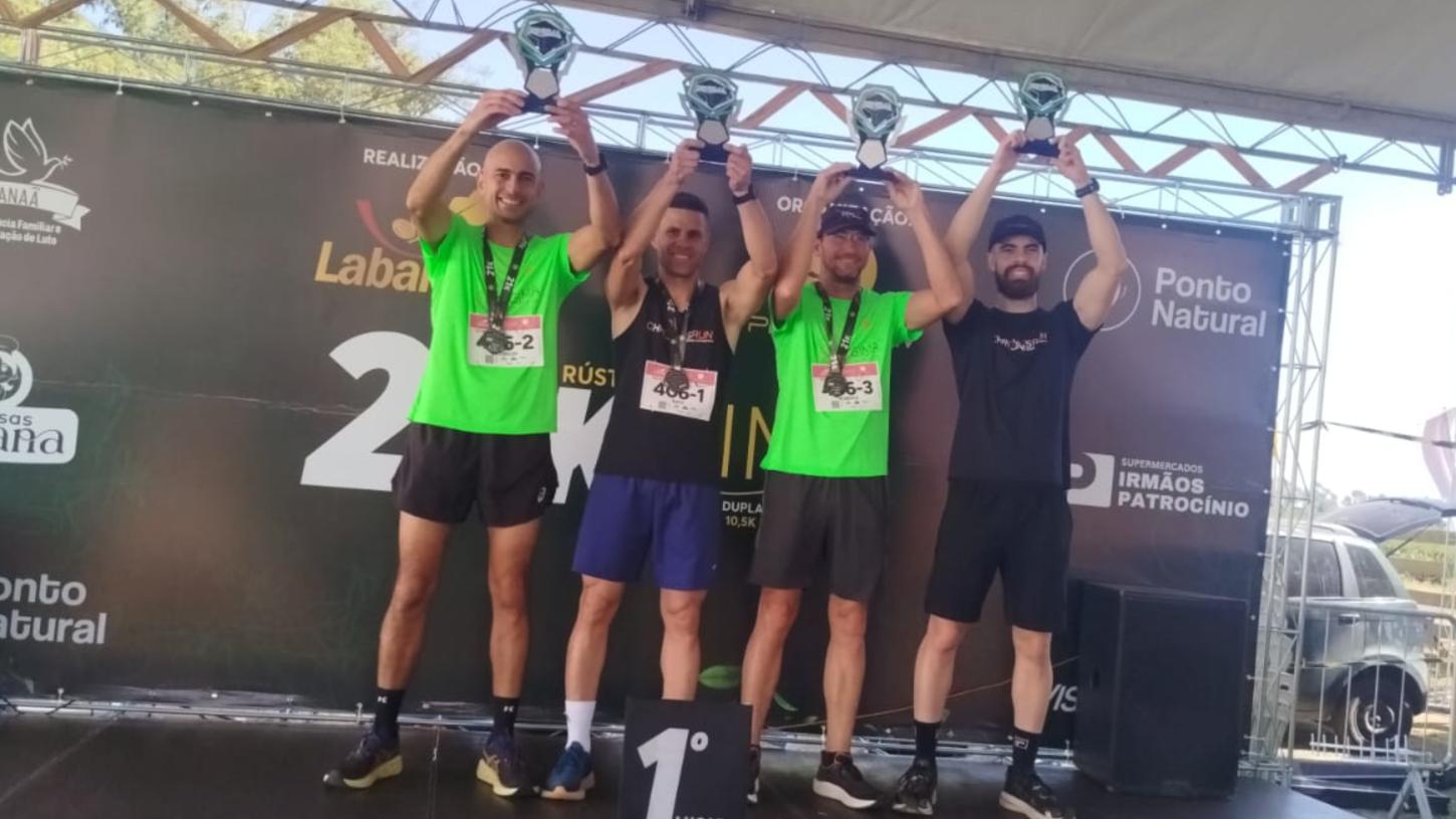 Policiais militares conquistam 1° lugar em maratona disputada na região