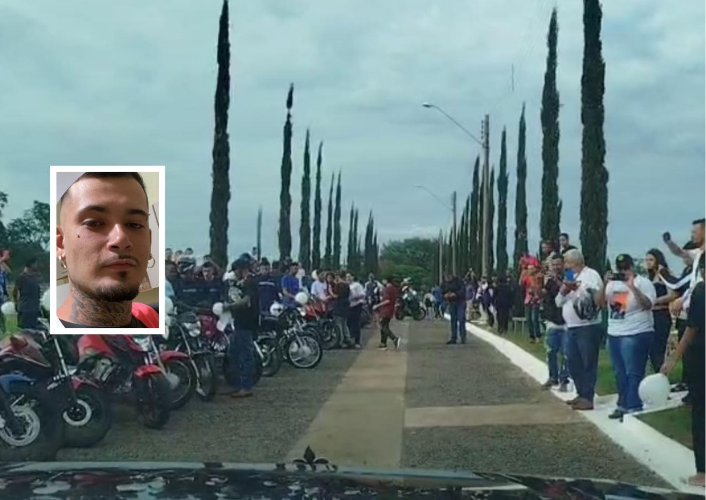 Entregador de 23 anos que morreu em acidente de trânsito é homenageado