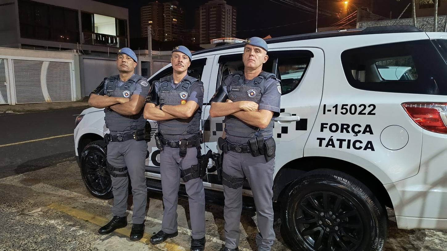 Policiais da Força Tática capturam ladrão na avenida Brasil