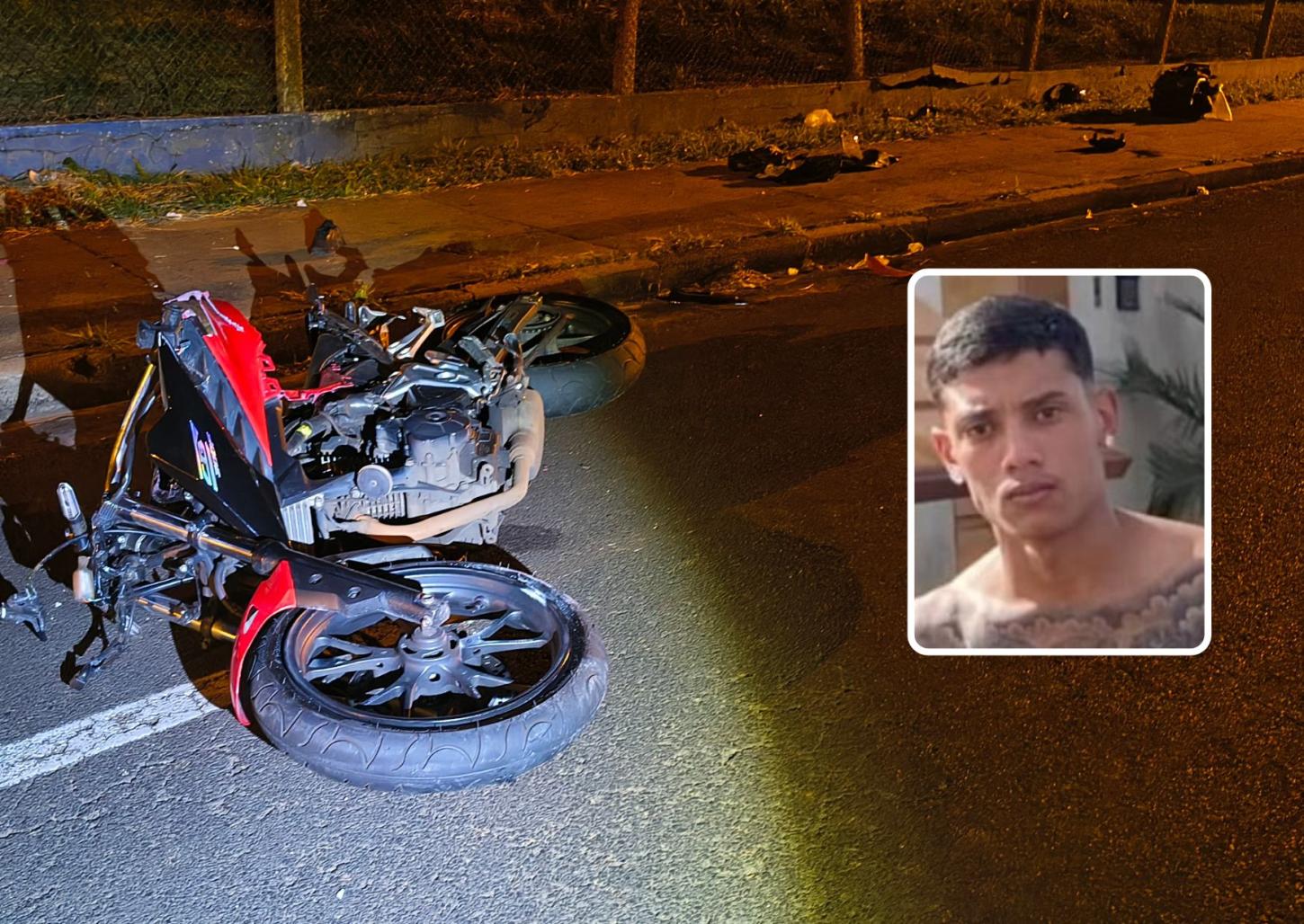 Morre na Santa Casa entregador que sofreu acidente no Jardim Francano