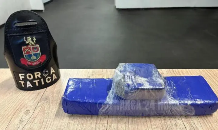 Força Tática prende entregador por tráfico de drogas no Meireles 