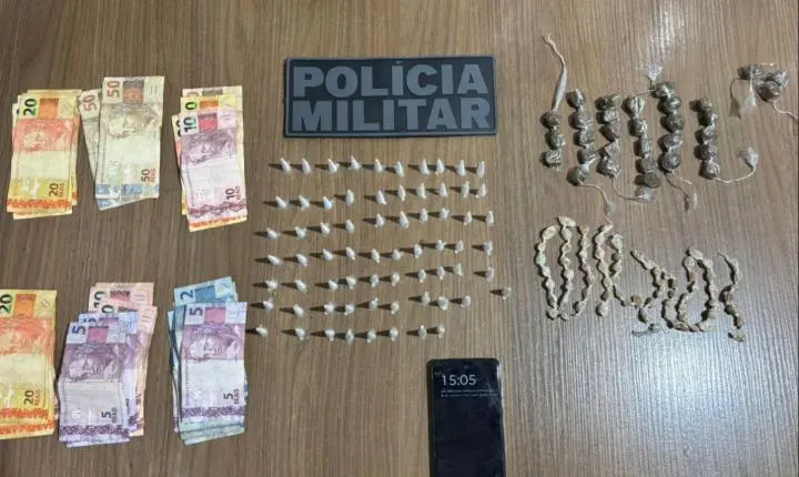 PM prende traficante que escondia drogas em entulhos no Aeroporto